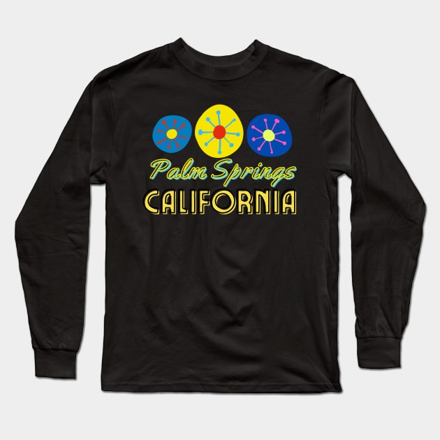 Palm Springs, California USA Long Sleeve T-Shirt by TJWDraws